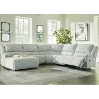 Tamiel 5 Pc. Reclining Sectional W/ Two Armless Chairs & Reclining Chaise (Reverse)
