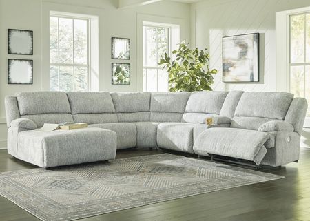 Tamiel 6 Pc. Reclining Sectional (Reverse)
