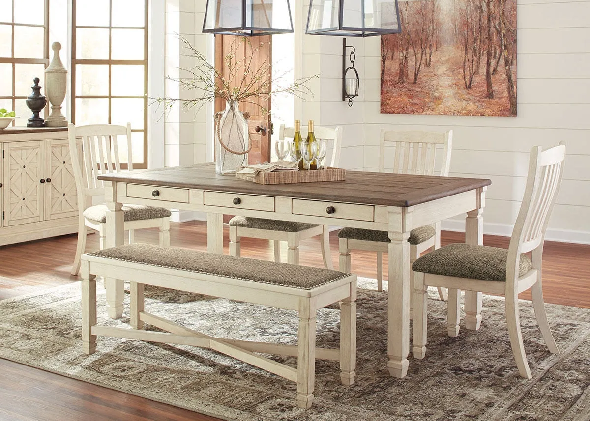 Fontana White 6 Pc. Dinette