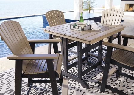 Yellowstone 5 Pc. Outdoor Counter Height Set