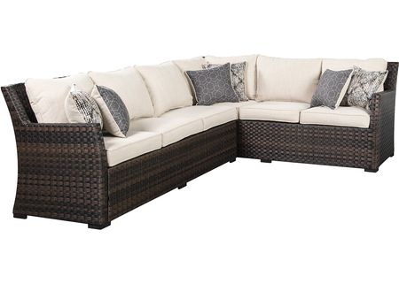 Yosemite 2 Pc. Outdoor Sectional W/ Lounge Chair