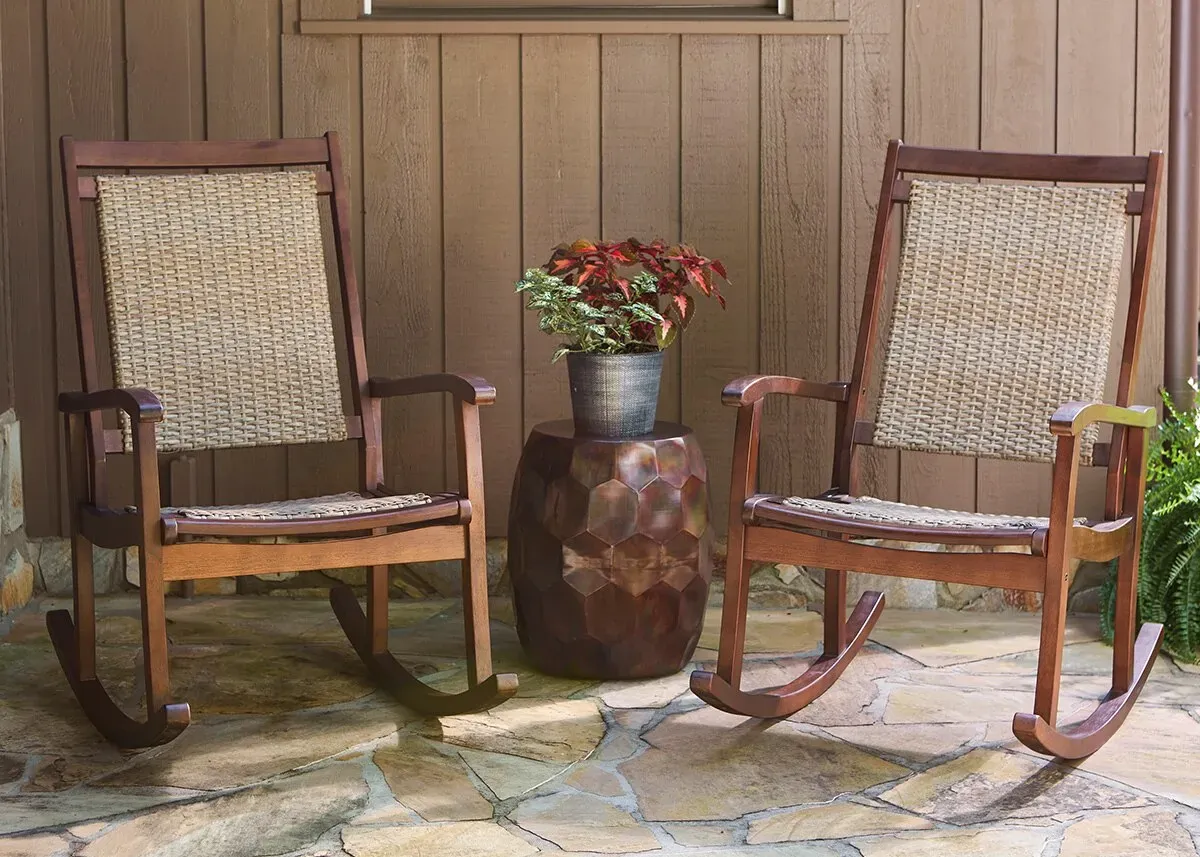 Joshua Brown Outdoor Rocking Chair