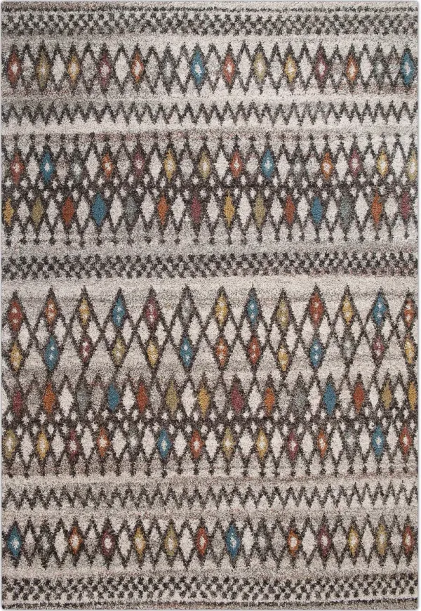 Granada 5' x 8' Area Rug - Triangles