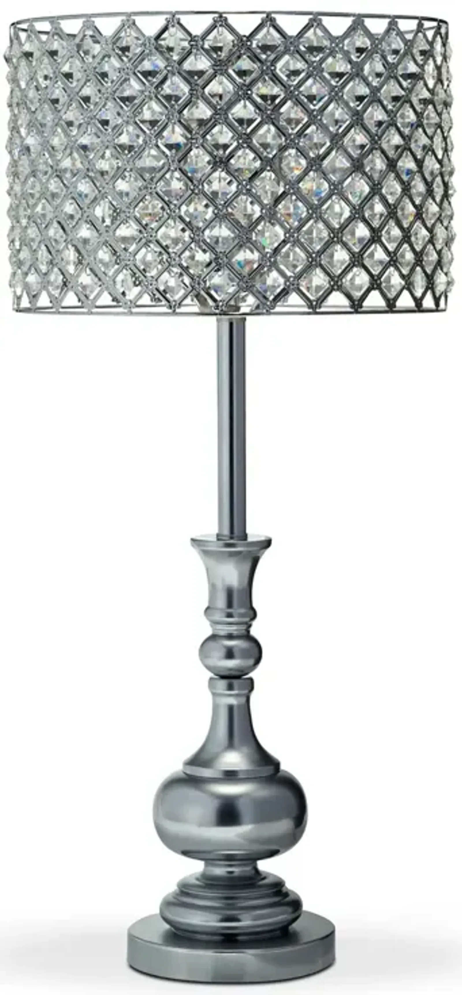 Glass Crystal 28'' Table Lamp