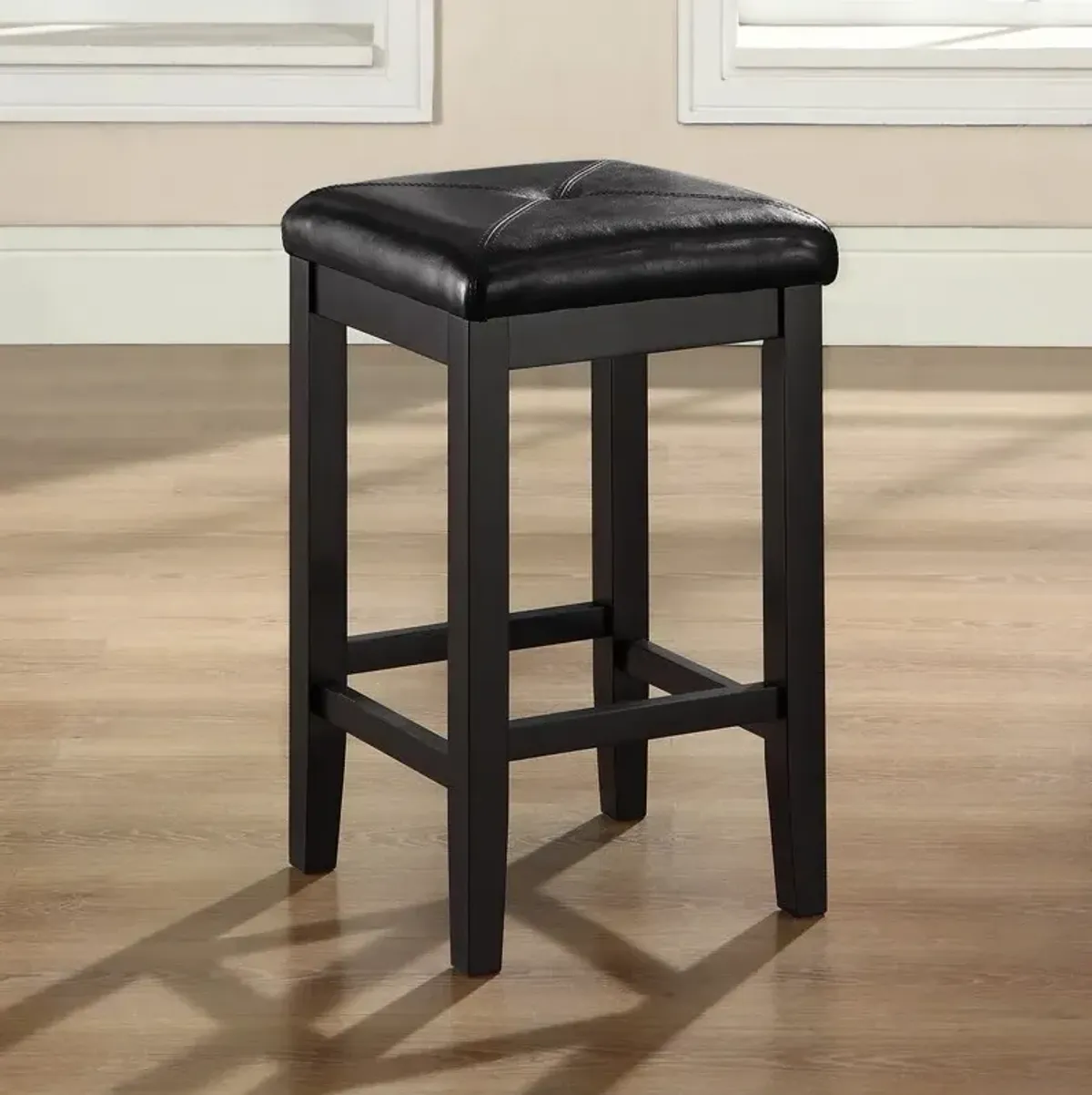 Bodega Set of 2 Counter-Height Stools - Black