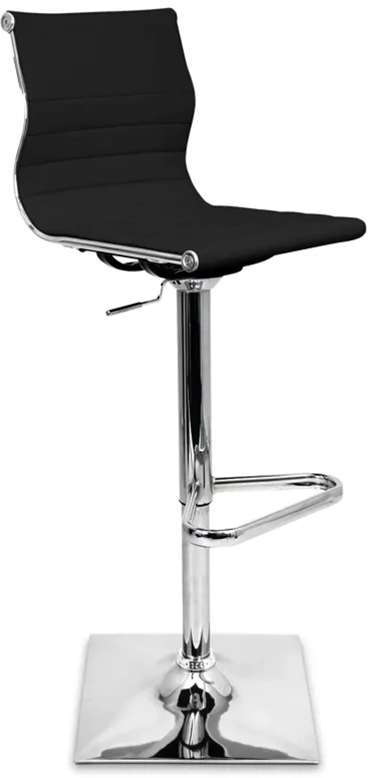 Pierce Adjustable Bar Stool - Black