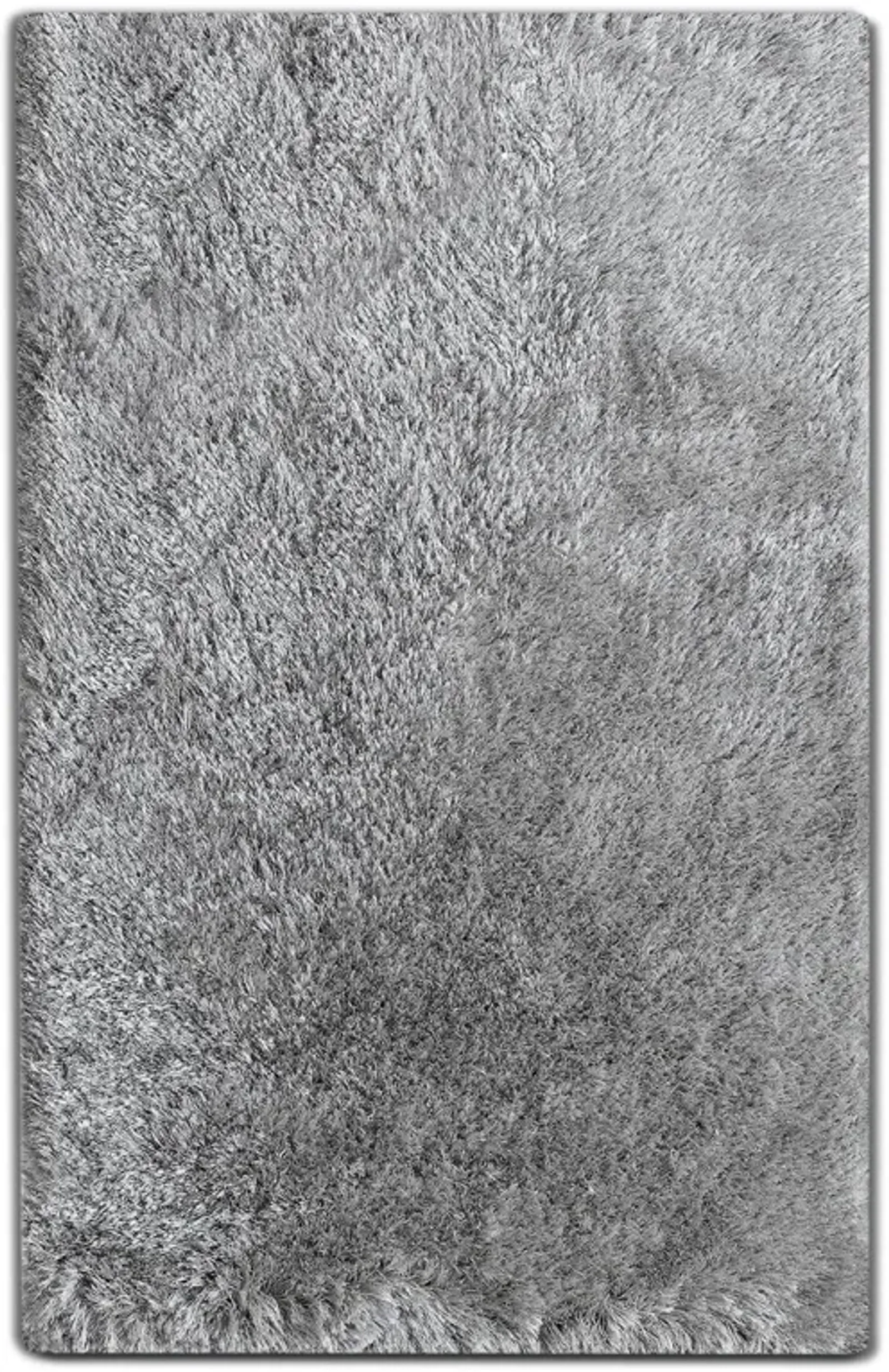 Luxe 5' x 8' Area Rug - Silver