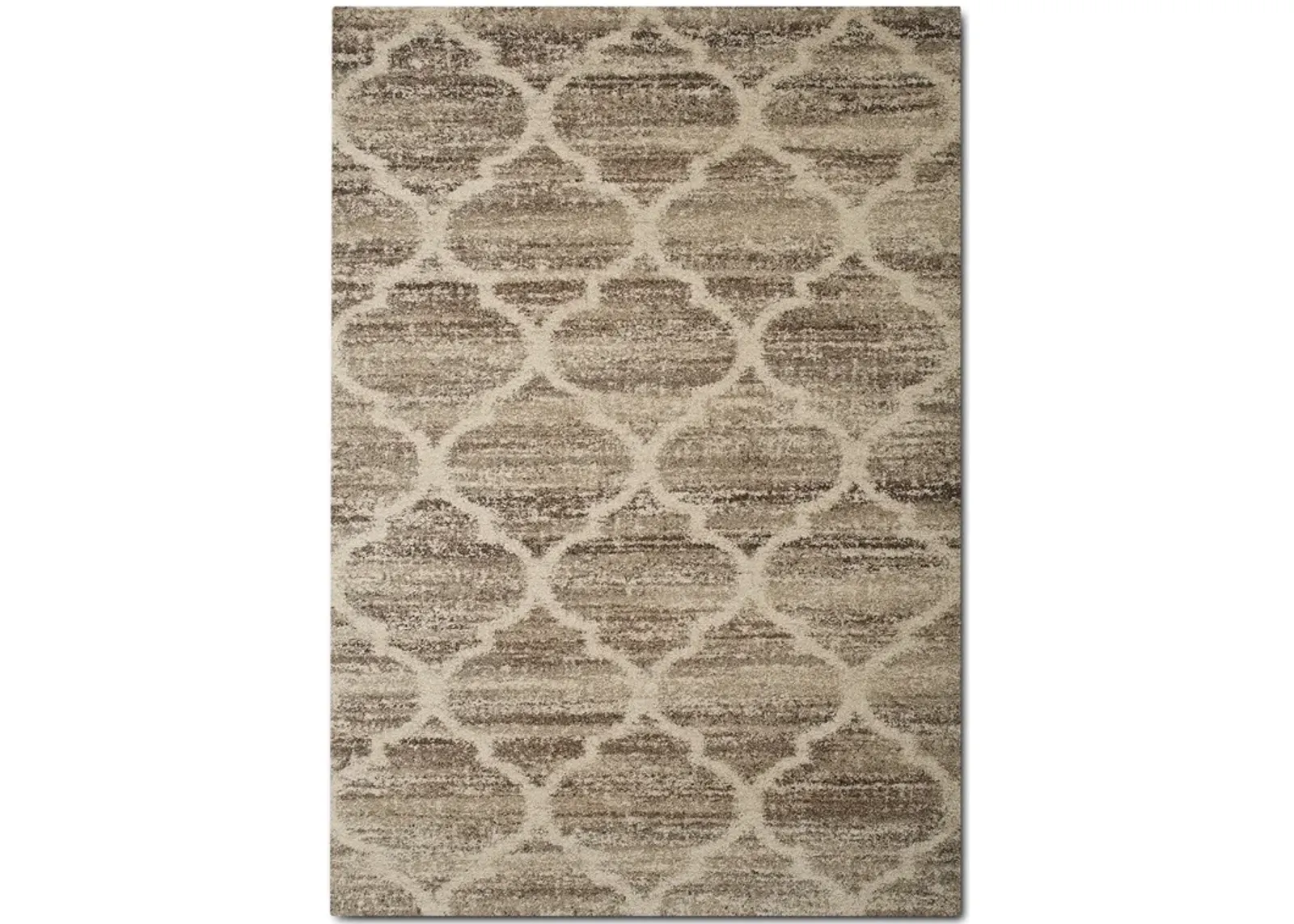 Granada 5' x 8' Area Rug - Tan and Brown