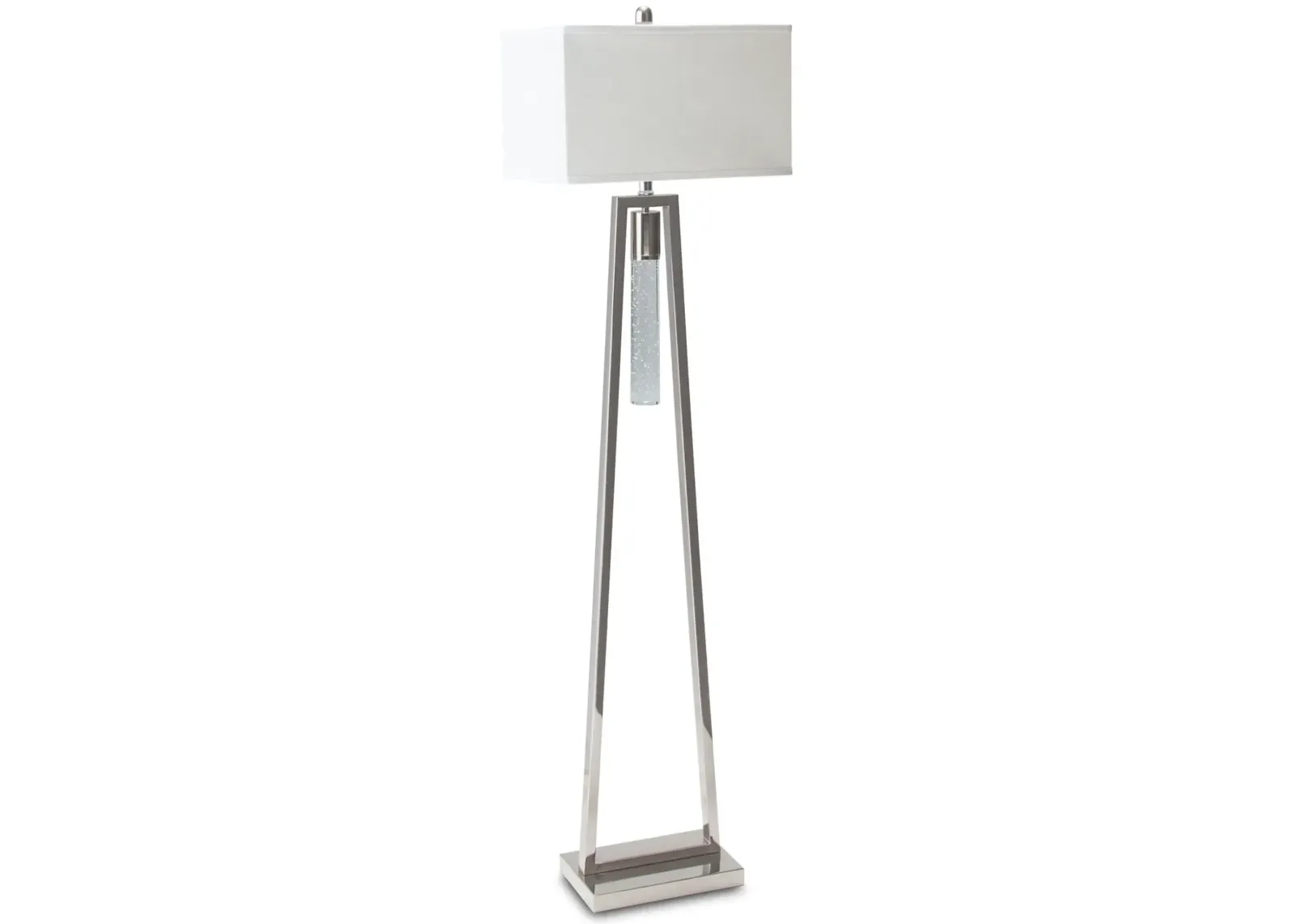 Nickle Ice 58'' Floor Lamp