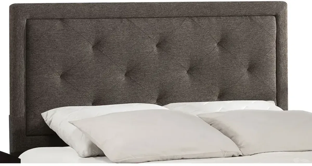 Becker Full Upholstered Headboard - Charcoal