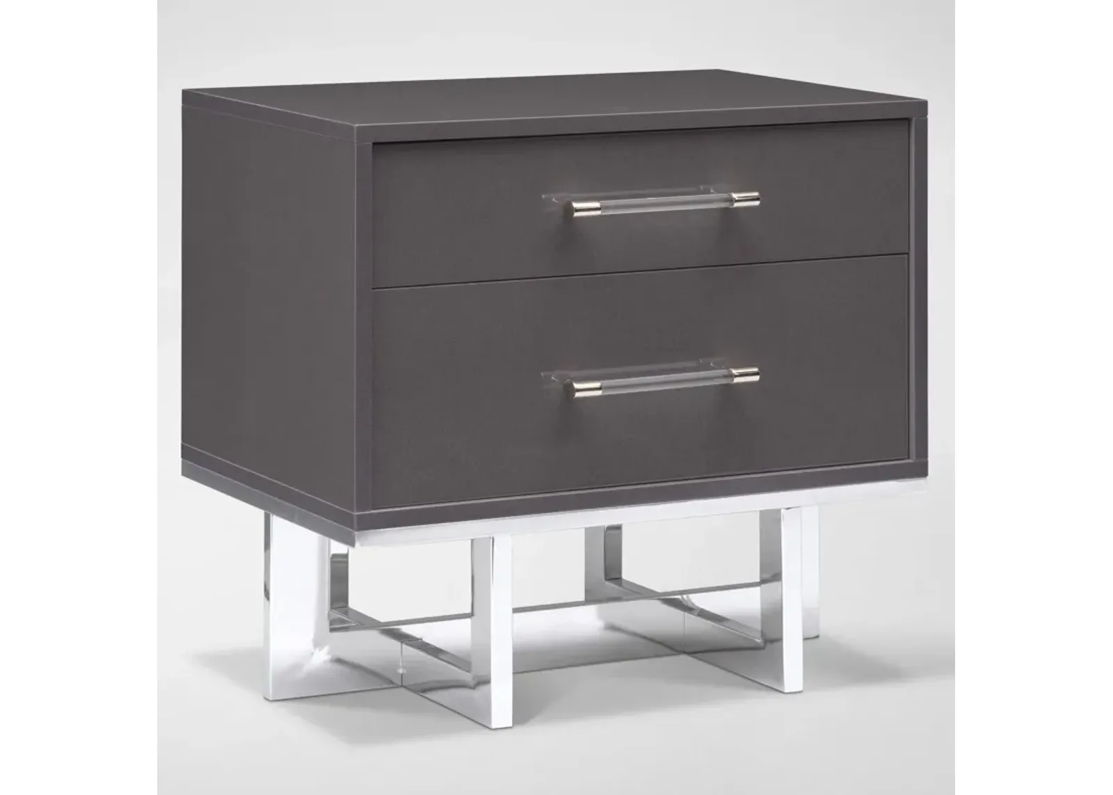 Concerto Nightstand - Gray