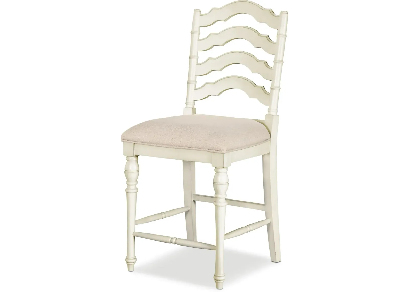 Charleston Counter-Height Stool - White