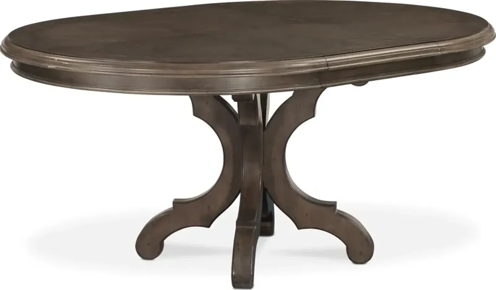 Charleston Round Extendable Dining Table - Gray