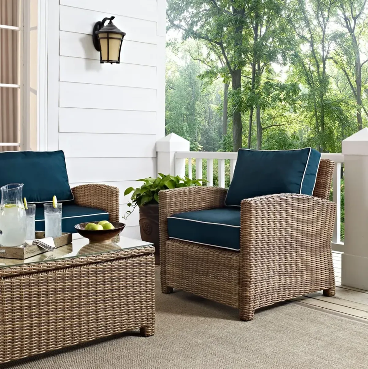 Destin Outdoor Chair - Blue