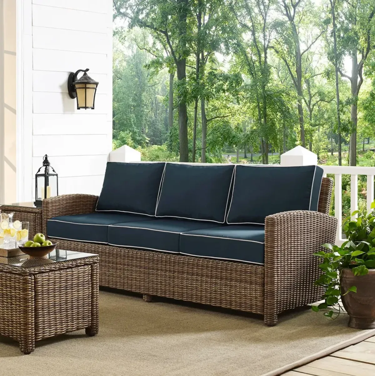 Destin Outdoor Sofa - Navy