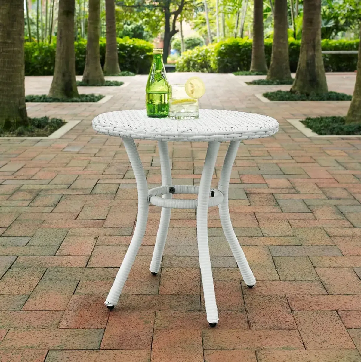 Aldo Outdoor Café Table - White