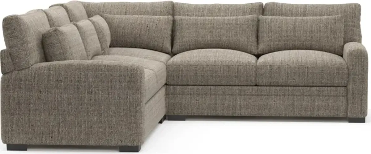 Winston Foam Comfort 3-Piece Sectional - Mason Flint