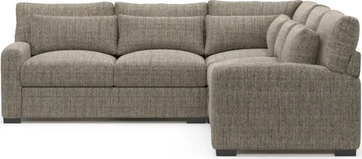 Winston Foam Comfort 3-Piece Sectional - Mason Flint