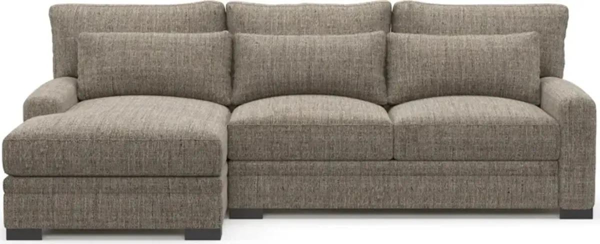 Winston Hybrid Comfort 2-Piece Sectional with Left-Facing Chaise - Mason Flint