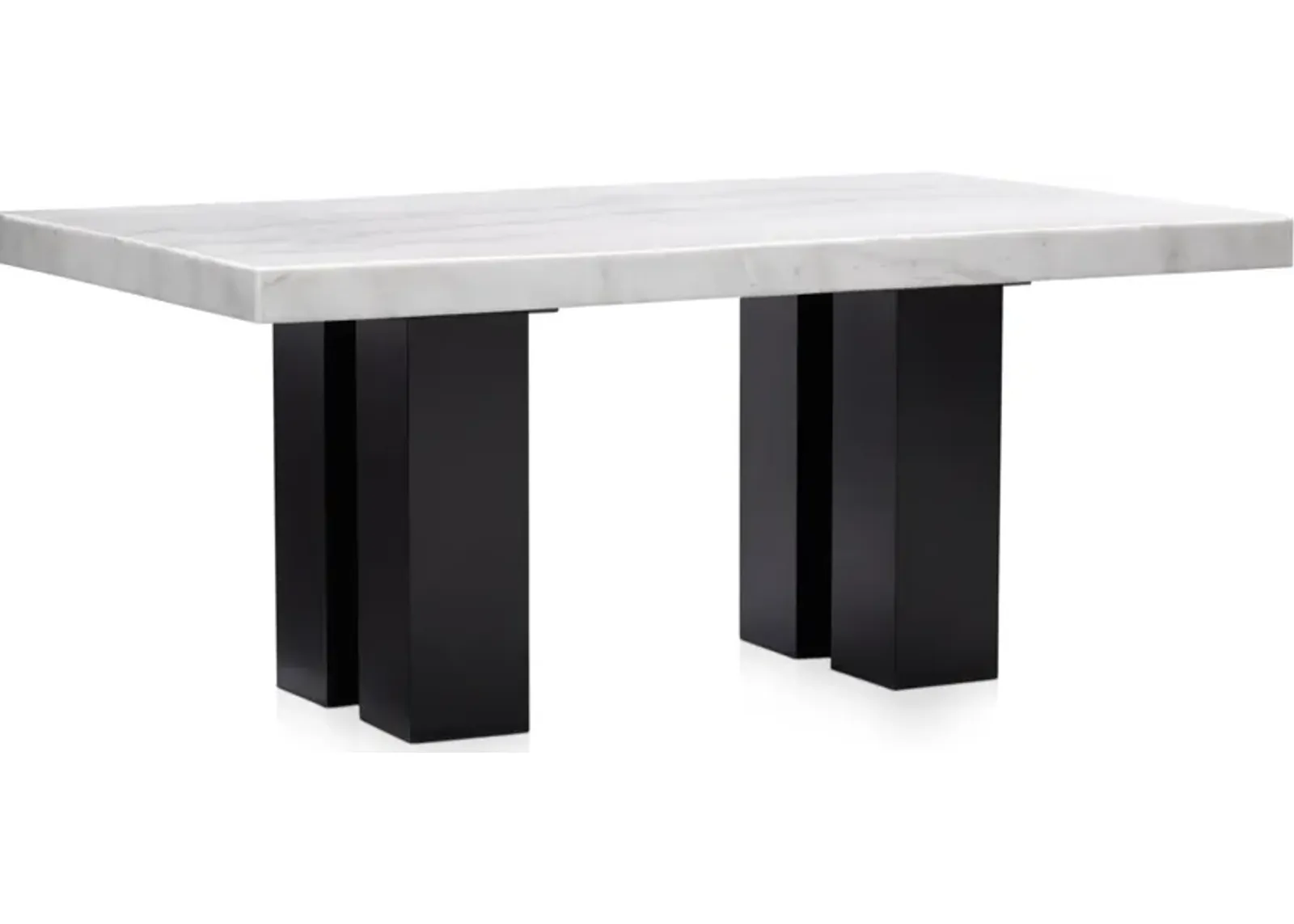 Artemis Marble Dining Table - White Marble