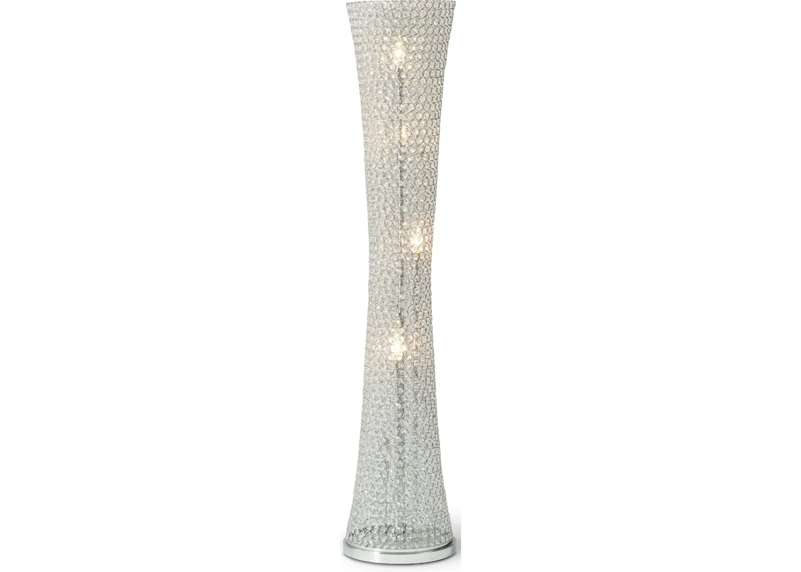 Crystal Curve 55'' Floor Lamp