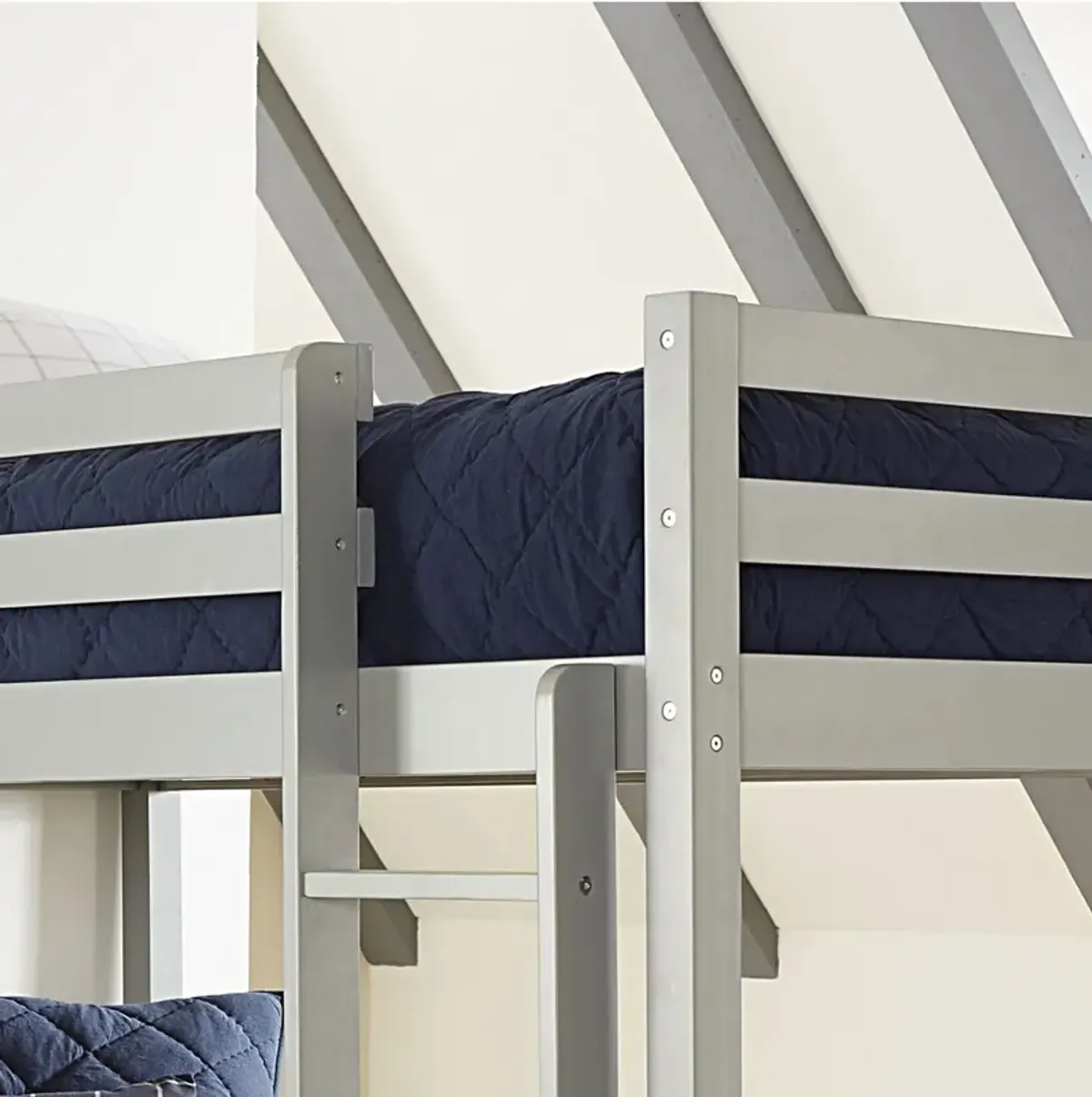 Hudson Twin Bunk Bed - Gray