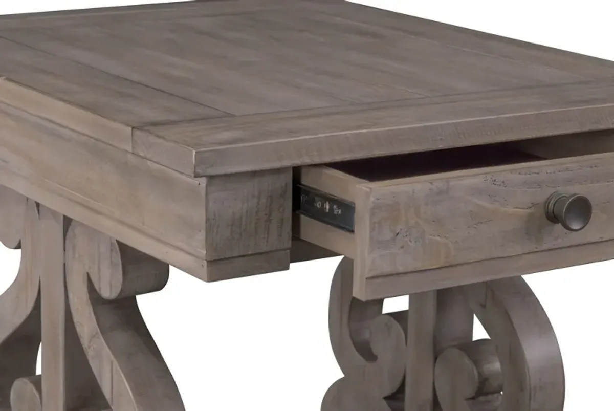 Charthouse End Table - Gray