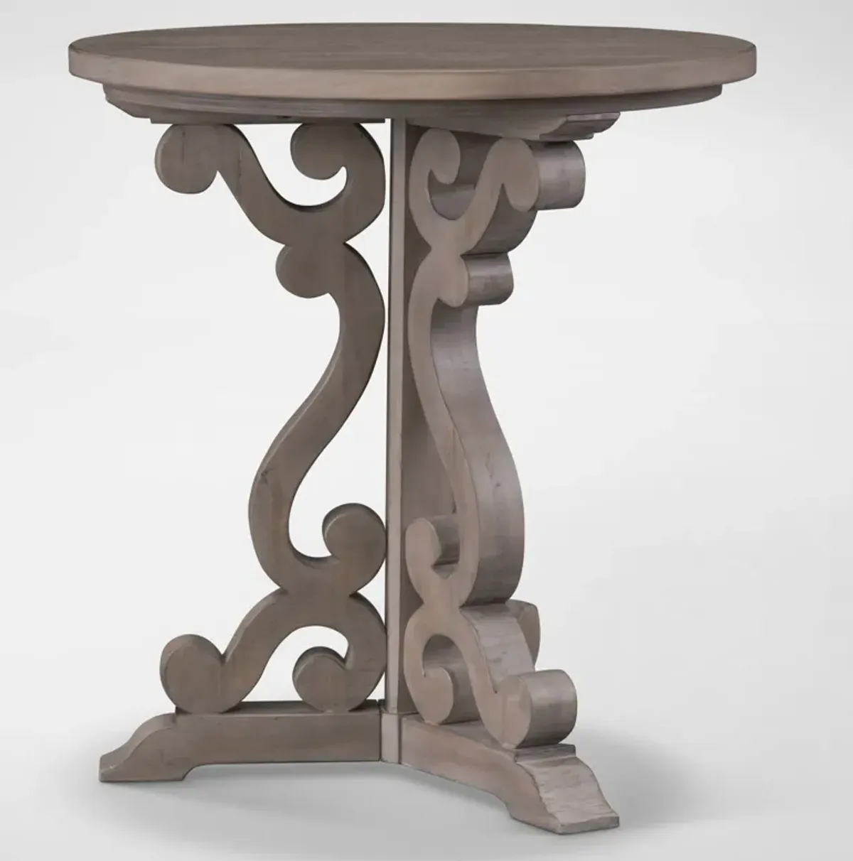 Charthouse Chairside Table - Gray