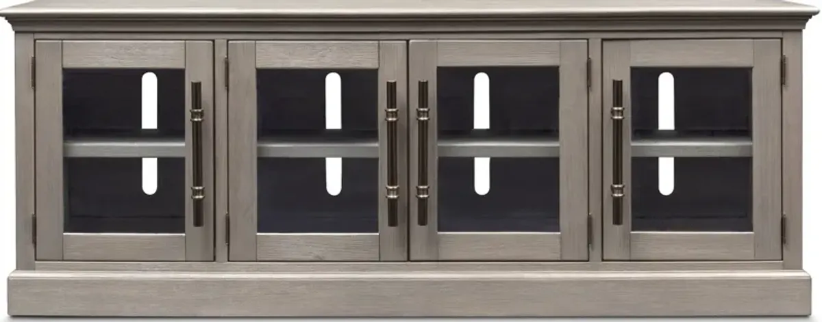 Telluride 85" TV Stand - Parchment