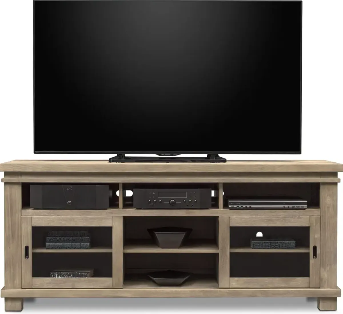 Tribeca 74" TV Stand - Gray