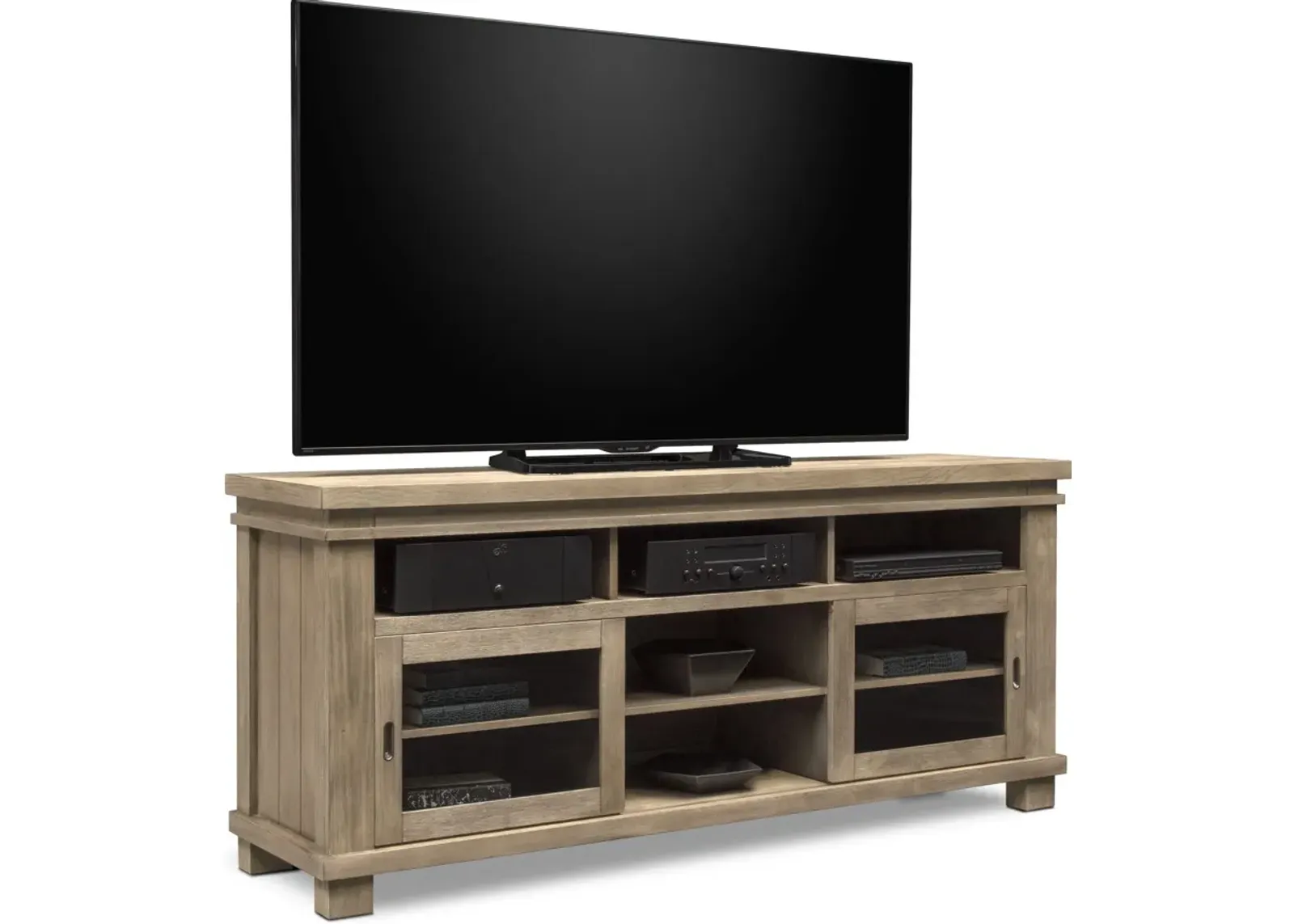 Tribeca 74" TV Stand - Gray