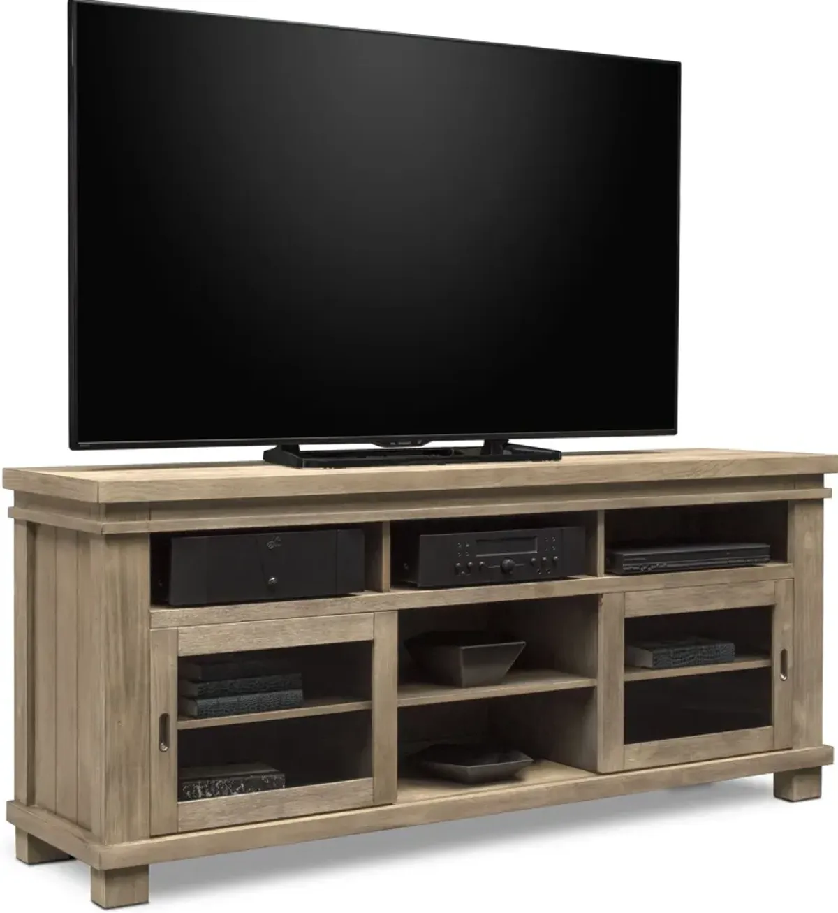 Tribeca 74" TV Stand - Gray