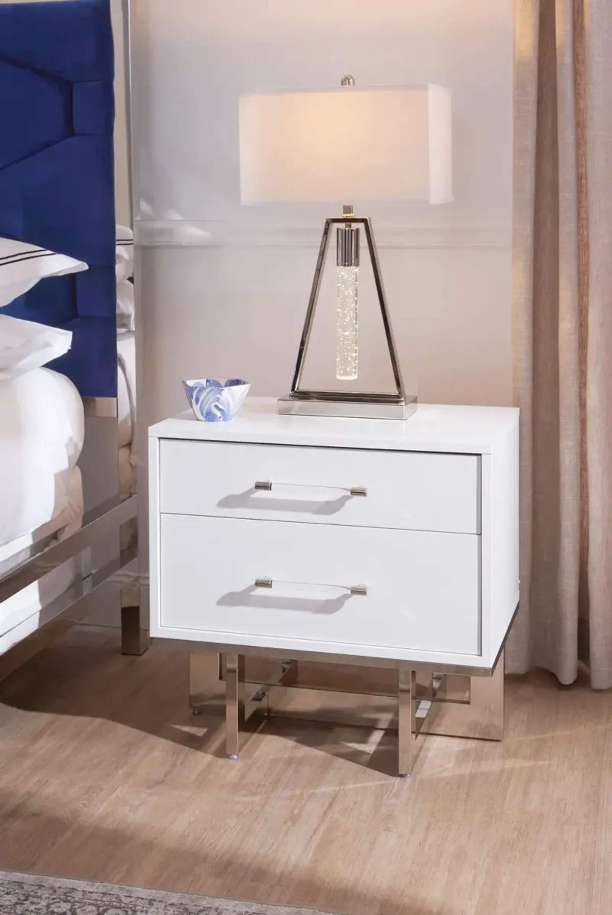 Concerto Nightstand - White