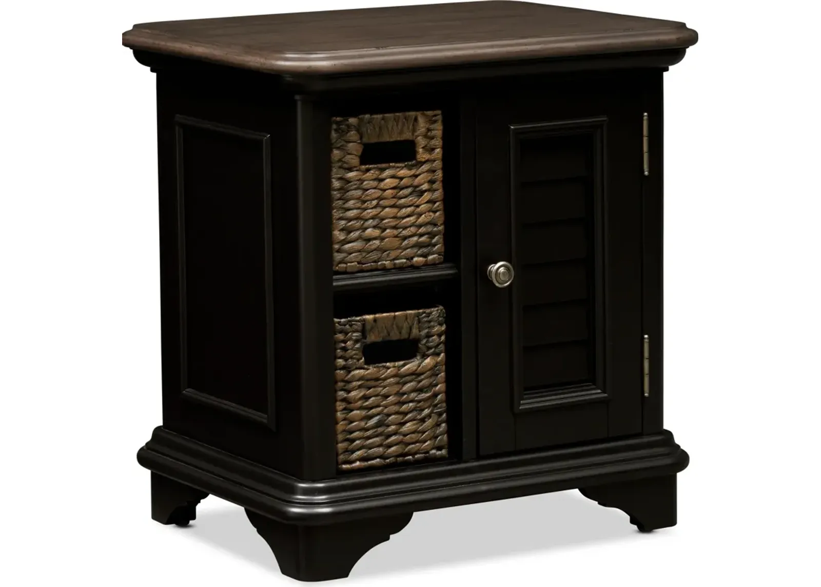 Charleston Chairside Table - Black