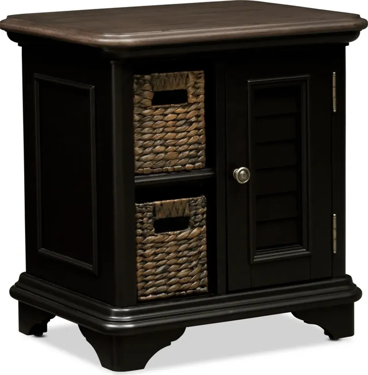 Charleston Chairside Table - Black