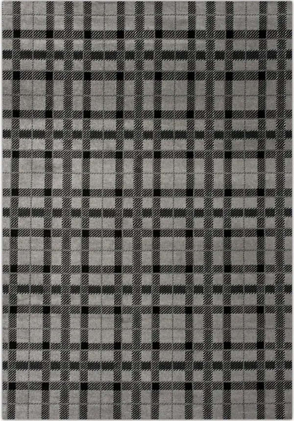 Twist 8' x 11' Area Rug - Gray