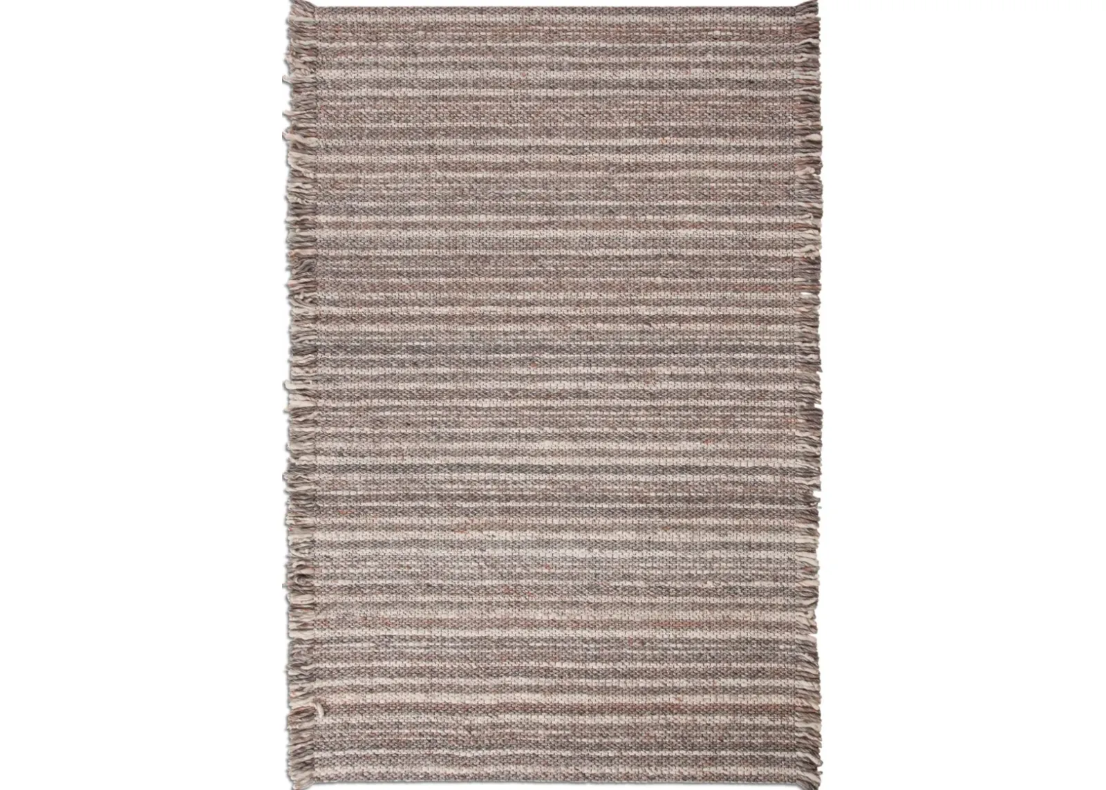 Lifestyle 5' x 8' Area Rug - Gray/Brown/Ivory