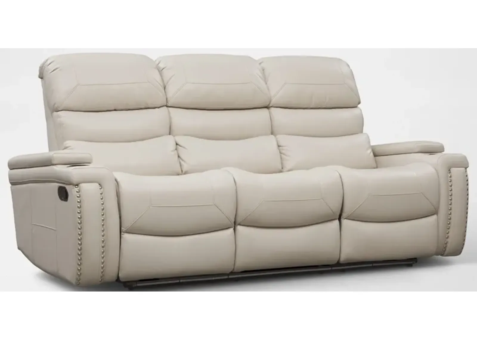 Jackson Manual Reclining Sofa - Ivory