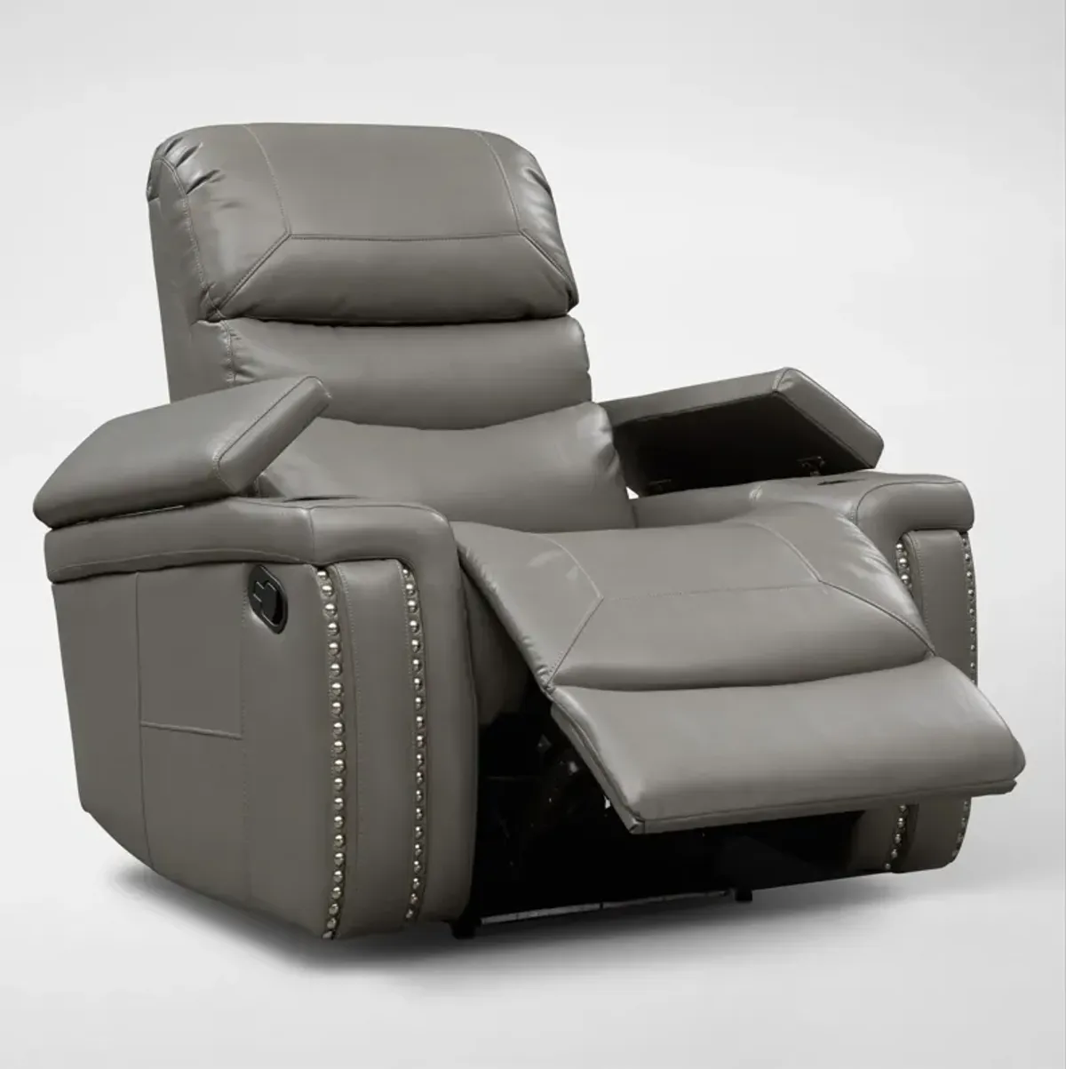 Jackson Manual Recliner - Gray