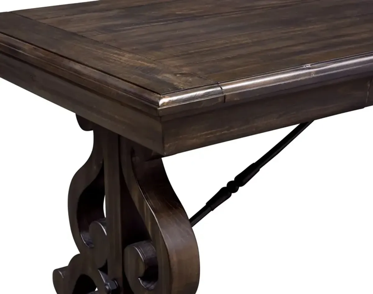 Charthouse Office Desk - Charcoal