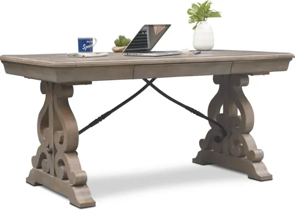 Charthouse Office Desk  - Gray