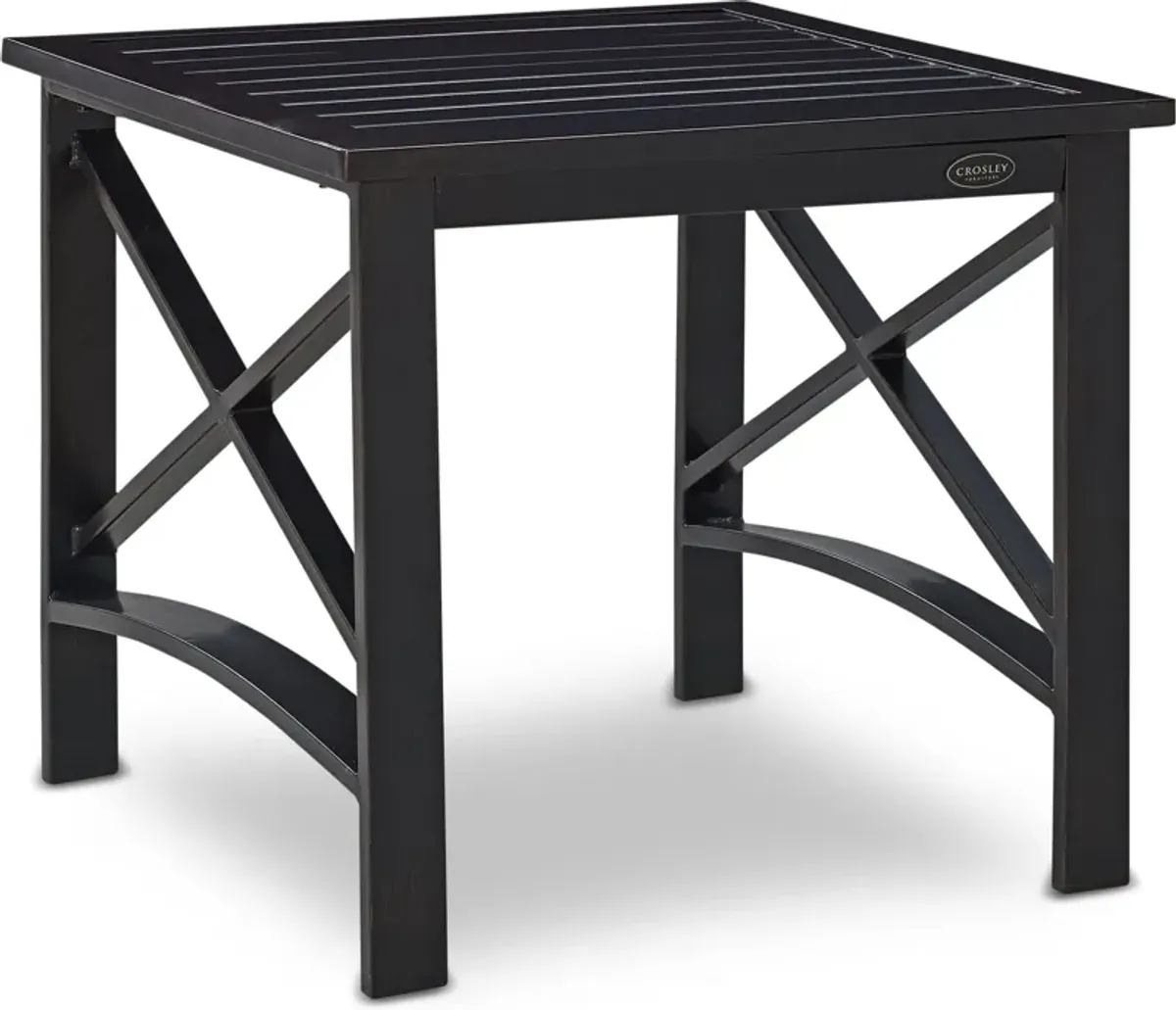 Clarion Outdoor End Table - Bronze