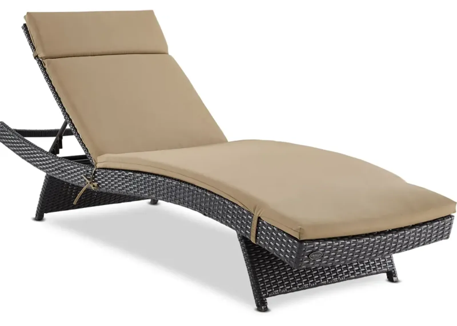 Isla Outdoor Chaise Lounge - Mocha