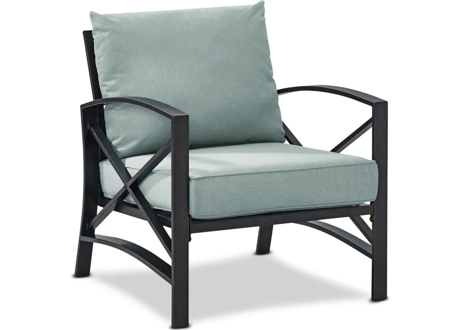 Clarion Outdoor Chair - Mist/Bronze