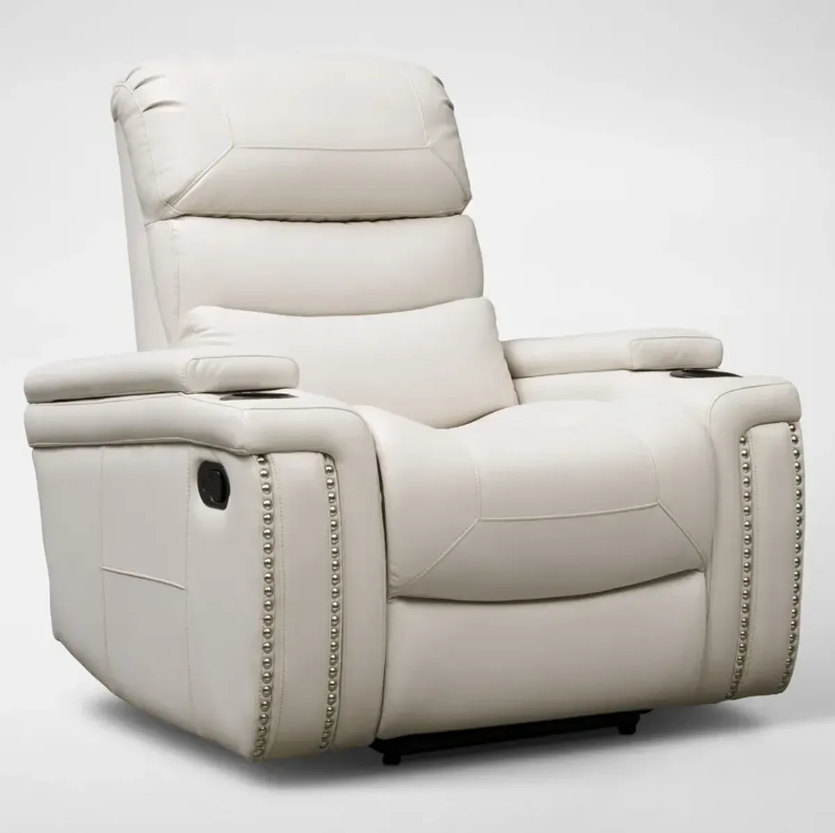 Jackson Manual Reclining Sofa and Recliner Set - Ivory