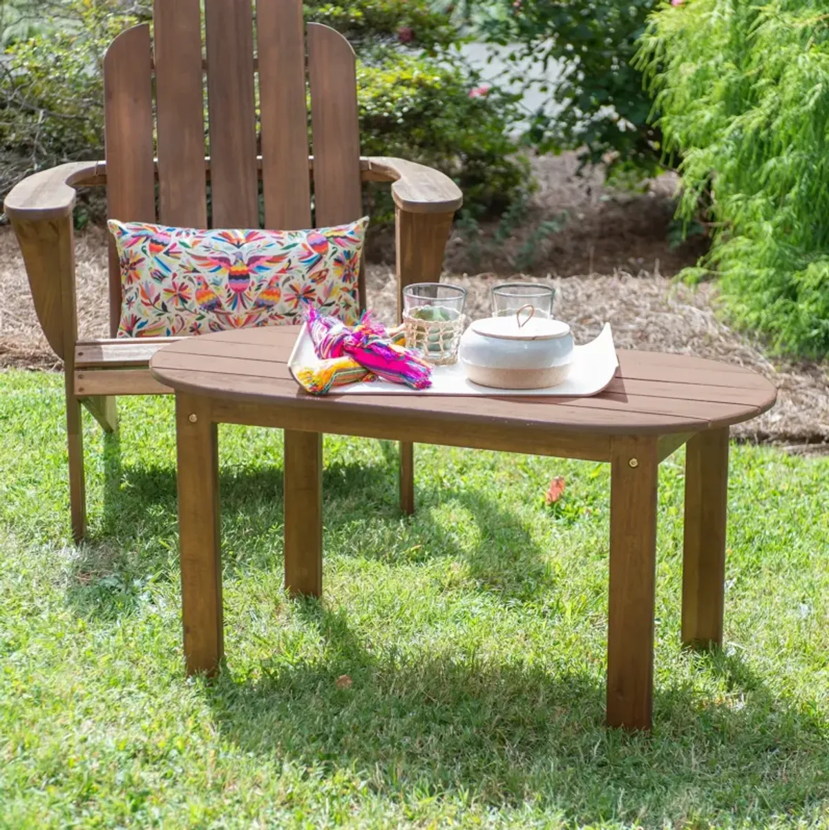 Hampton Beach Outdoor Coffee Table - Teak