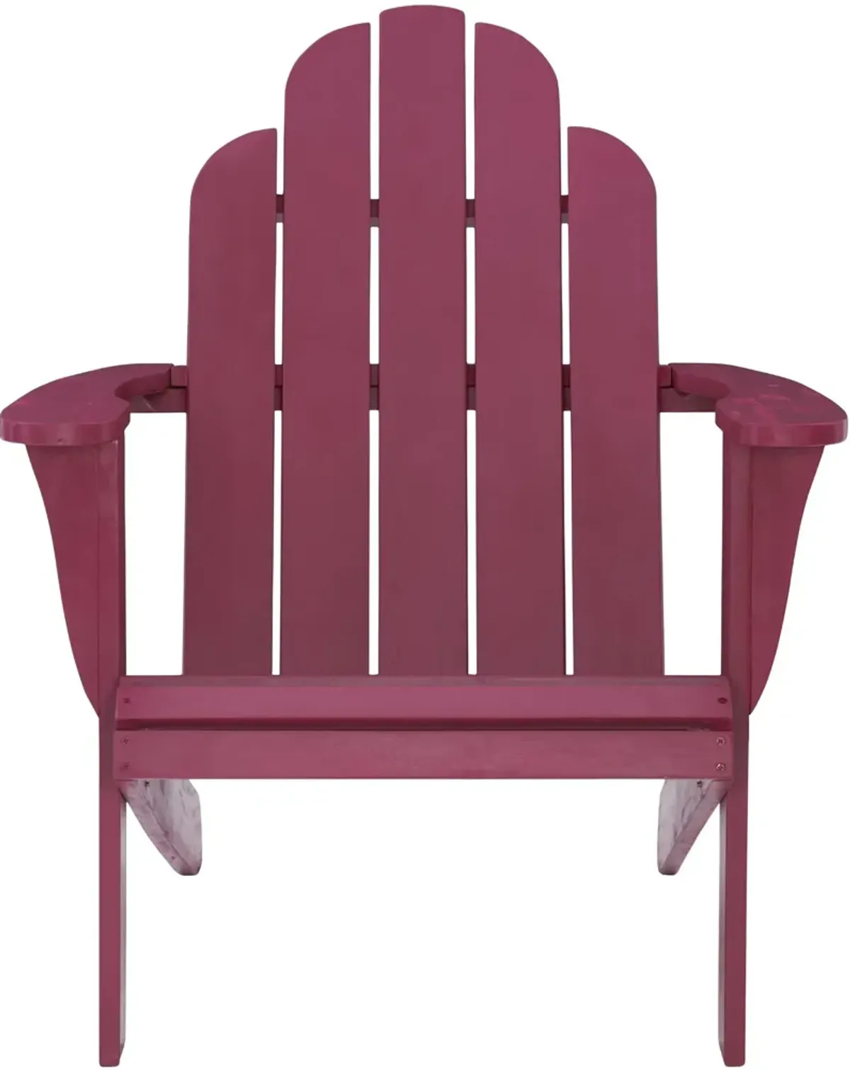 Hampton Beach Outdoor Adirondack Chair - Red