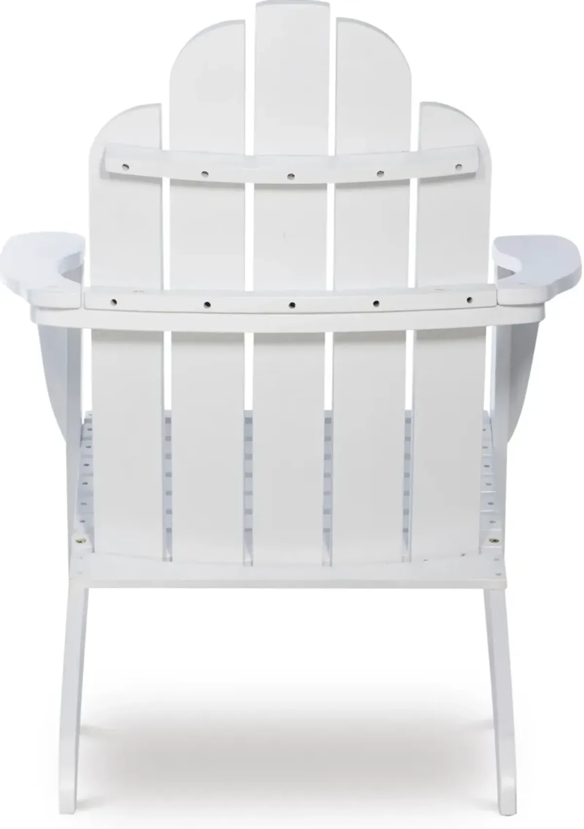 Hampton Beach Outdoor Adirondack Chair - White