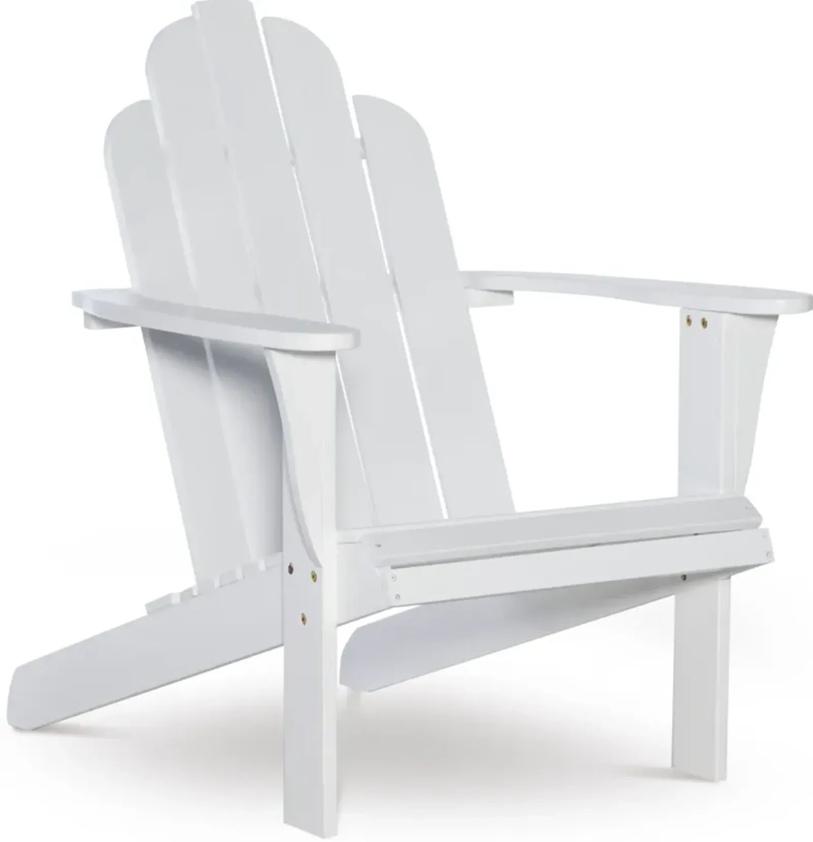 Hampton Beach Outdoor Adirondack Chair - White