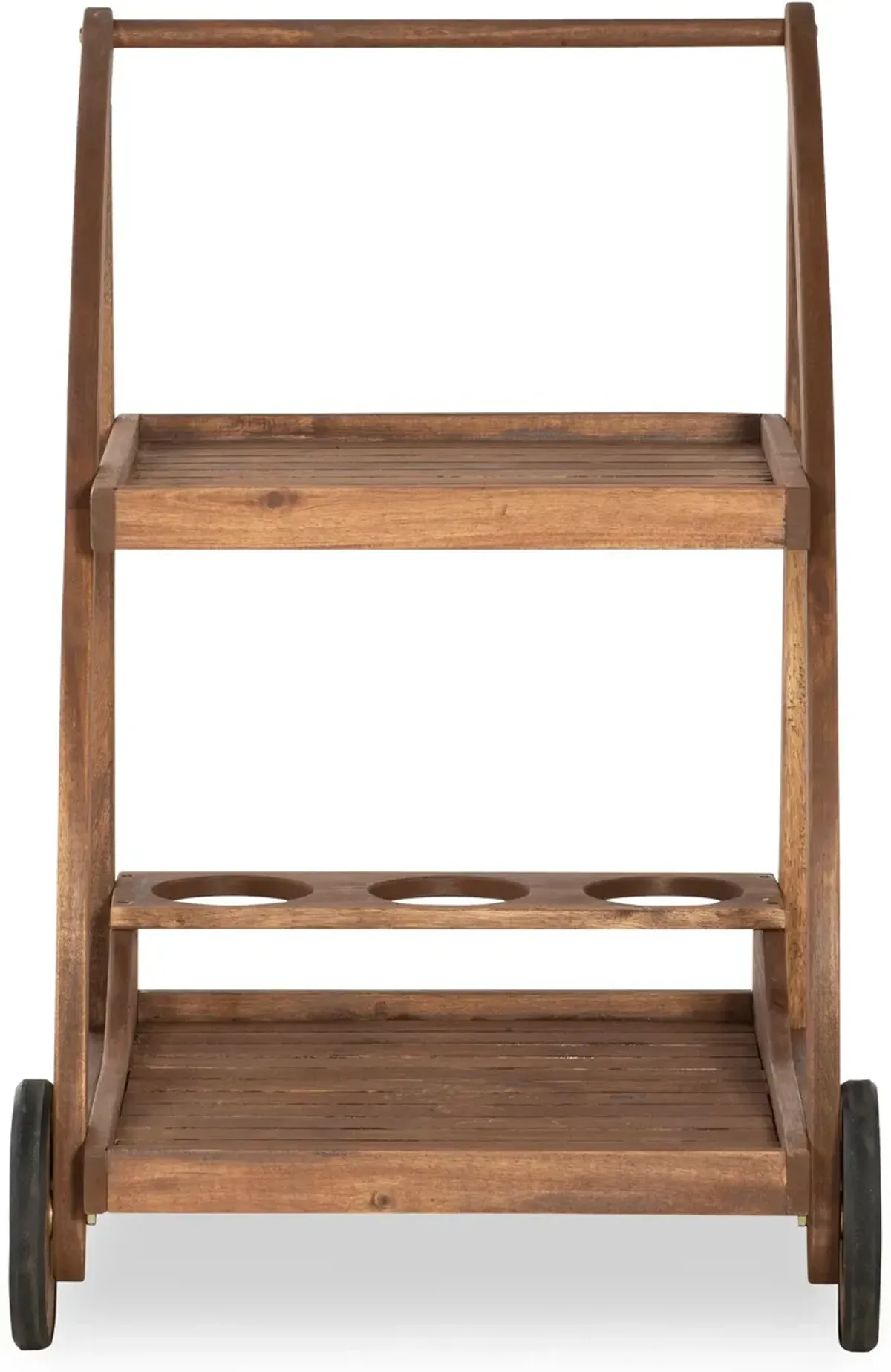 Hampton Beach Outdoor Bar Cart - Teak